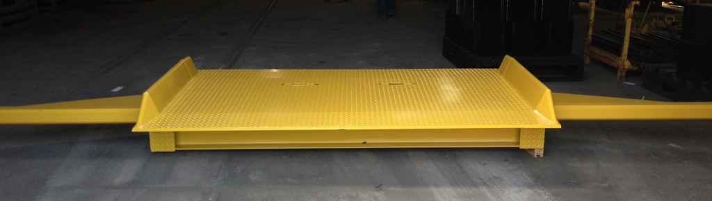 custom railboard for loading docks
