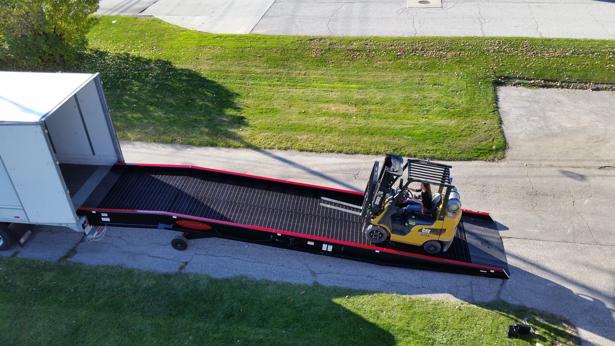 Forklift Ramp design from Copperloy®